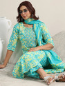 LIBAS Women Kurta Pant Dupatta Set