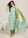 GERUA BY LIBAS Women Kurta Pant Dupatta Set