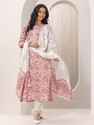 LIBAS Women Kurta Pant Dupatta Set
