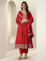 LIBAS Women Kurta Pant Dupatta Set