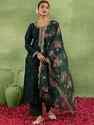 LIBAS Women Kurta Pant Dupatta Set