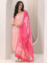 LIBAS Women Kurta Pant Dupatta Set