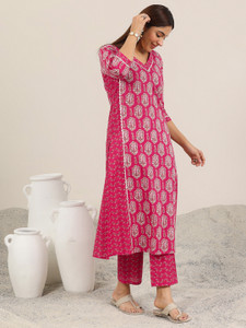 LIBAS Women Kurta Pant Set