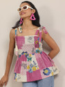 LIBAS Women Printed Anarkali Kurta
