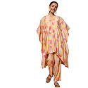 Libas Womens Printed Silk Blend Co ord