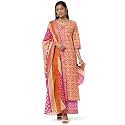 Libas Womens Printed Cotton Straight Kurta with