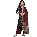 Libas Womens Printed Cotton Straight Kurta With