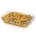 Libbey Baker's Basics Glass Casserole Baking Dish, 9-inch by 13-inch