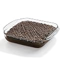 Libbey Baker's Basics Square Glass Casserole Baking Dish, 8-inch by 8-inch