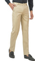 Libby's Men Slim Fit Black Cotton Blend Trousers