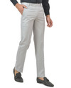 Libby's Men Slim Fit Black Cotton Blend Trousers