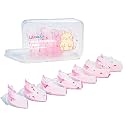 Libeauty Lash Lift Rods, 7 Sizes Silicone Shields, C-Curl, Pink Cat