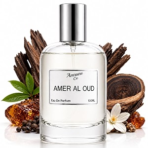 amer al oud edp 100ml  oud amber floral spicy  long-lasting luxury perfume for men