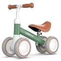 Liberry Baby Balance Bike Ride Toy for 1 2 Years Old Adjustable Seat, Green