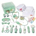 Liberry Doctor Kit Toy for Toddlers 3 4 5 Years Old, Green