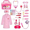 Liberry Doctor Kit Toy for Toddlers 3 4 5 Years Old, Pink