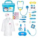 Liberry Doctor Kit Toy for Toddlers 3 4 5 Years Old, Blue
