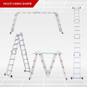 LIBERTI 20 FT Foldable Multipurpose Ladder 