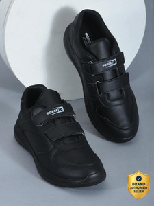 LIBERTY Boys Girls Velcro School Shoes