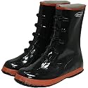 Liberty DuraWear Rubber Fabric Lined Protective Arctic Men's Boot with 5 Buckles, Size 11, Black
