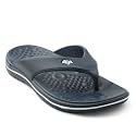 Liberty A-HA Blue &amp; Brown Flip-Flops for Men - EVA Slip-On