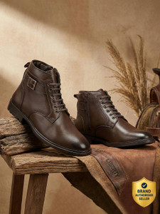 LIBERTY Healers HML-82E Brown Casual Lacing Durable