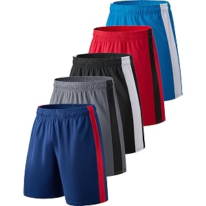 Liberty Imports Pack of 5 Mens Athletic