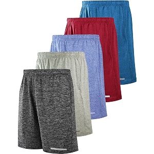 Liberty Imports Pack of 5 Mens Athletic