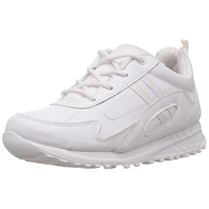 liberty boys 9906-02t white school uniform shoe - 6 uk 99061991