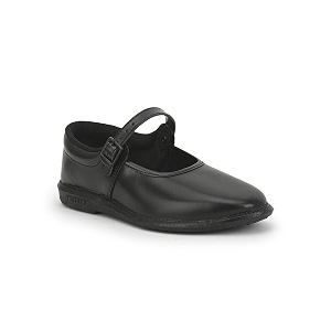 liberty girls black amp white school shoes