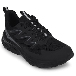 Liberty LEAP7X Black Blue Running Shoes