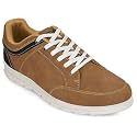 Liberty LEAP7X Black amp Camel Casual Shoes
