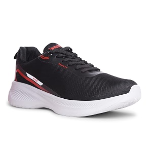 Liberty LEAP7X Black D.Grey Running Shoes