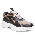 Liberty LEAP7X Brown amp White Running Shoes