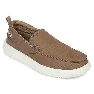 Liberty LEAP7X Brown Walking Shoes for Men