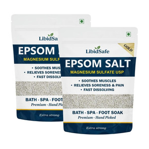 LibidSafe Epsom Salt for Foot Pain Relief