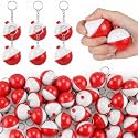 Libima 2" Fishing Bobber Keychain for Stress Relief, Float Ornament