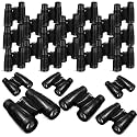 Libima 24 Pcs Binoculars Bulk Educational Compact Binoculars with Neck String Telescope for Learning Bird Watching Camping Hiking Travel Safaris Birthday Gifts(Black)