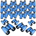 Libima 24 Pcs Binoculars Bulk Educational Compact Binoculars with Neck String Telescope for Learning Bird Watching Camping Hiking Travel Safaris Birthday Gifts(Blue)