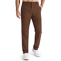 Libin Mens Golf Pants Stretch Work Dress Pants 30"/32"/34" Quick Dry Lightweight Casual Comfy Trousers with Pockets