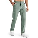 Libin Mens Golf Pants Stretch Work Dress Pants 30"/32"/34" Quick Dry Lightweight Casual Comfy Trousers with Pockets