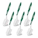 Libman All-Purpose Kitchen Brush, Dishwasher Safe, 6 Pack