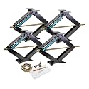 LIBRA 9K lb HD 24" RV Trailer Camper Stabilizer Leveling Scissor Jacks,Set4