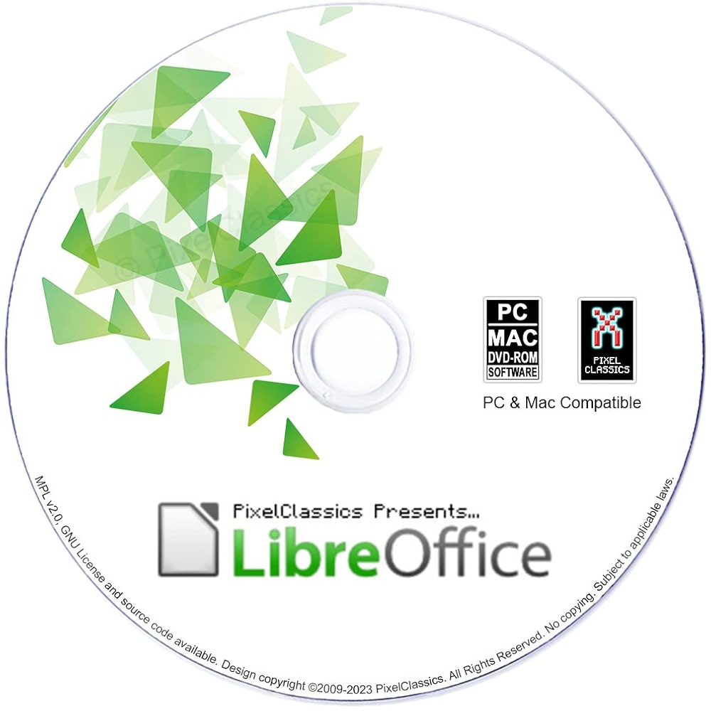 LibreOffice Office Suite 2026 on CD Disc | Compatible with Microsoft ...