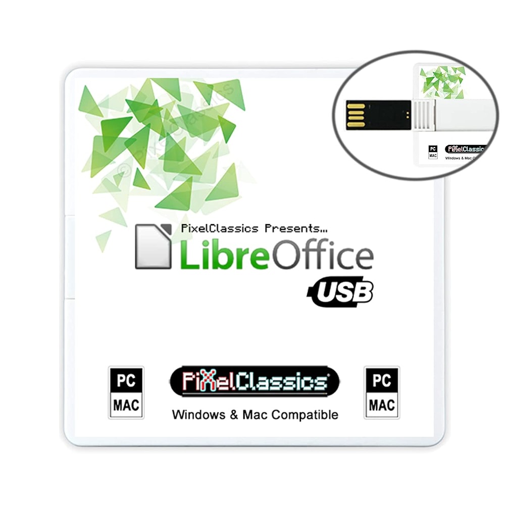 LibreOffice Office Suite 2026 on USB | Compatible with Microsoft Office ...