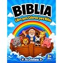 Libro para Colorear con Historias Bíblicas: Libro Cristiano para Colorear para Niños con Ilustraciones Bíblicas de las Escenas más Memorables del Antiguo Testamento (Spanish Edition)