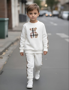 libu n pixie baby boys  baby girls casual t-shirt track pants