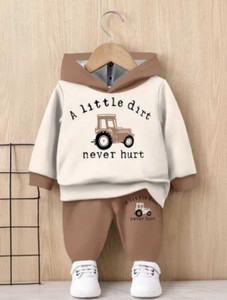 libu n pixie baby boys  baby girls casual t-shirt track pants