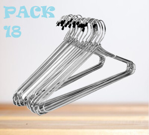 lican hangers for clothes pack of 18 steel hanger steel coat pack of 18 hangers for  coat