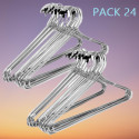 LICAN Hangers for clothes pack of 24 steel hanger Steel Coat Pack of 24 Hangers Steel Coat Pack of 24 Hangers For  Coat